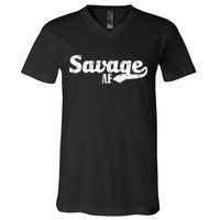 Savage AF V-Neck T-Shirt