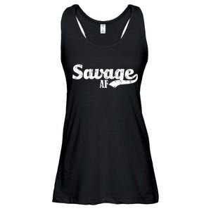 Savage AF Ladies Essential Flowy Tank