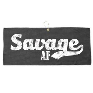 Savage AF Large Microfiber Waffle Golf Towel