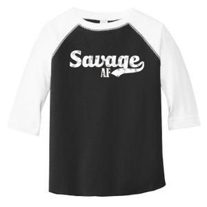 Savage AF Toddler Fine Jersey T-Shirt