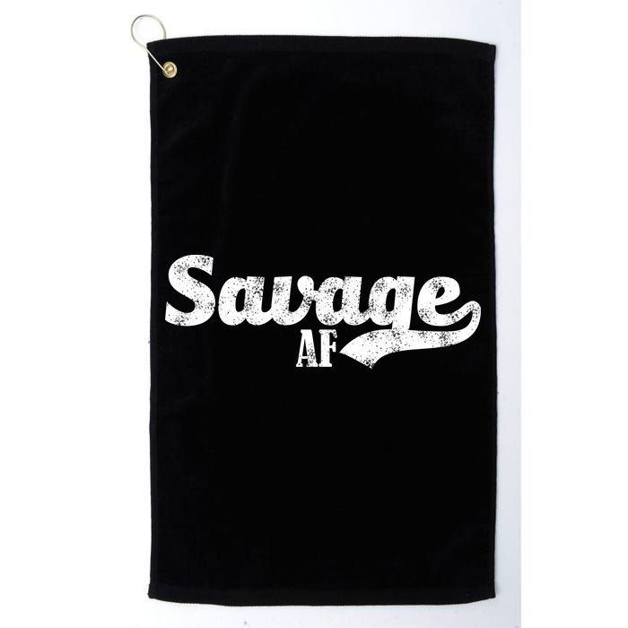 Savage AF Golf Towel