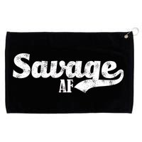 Savage AF Grommeted Golf Towel