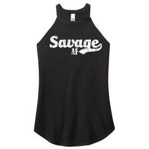 Savage AF Women's Perfect Tri Rocker Tank