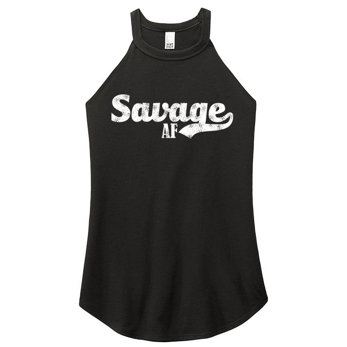 Savage AF Women's Perfect Tri Rocker Tank