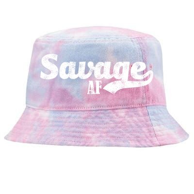 Savage AF Tie-Dyed Bucket Hat