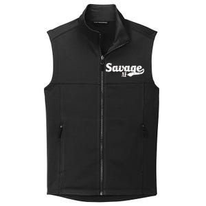 Savage AF Collective Smooth Fleece Vest