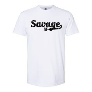 Savage AF Softstyle CVC T-Shirt