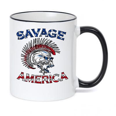 Savage America 11oz Black Color Changing Mug