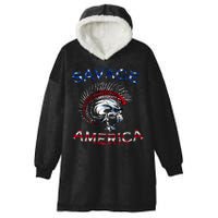 Savage America Hooded Wearable Blanket