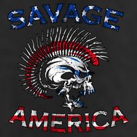Savage America 11oz C Handle Ceramic Mug
