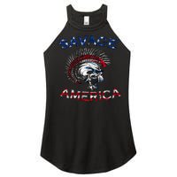 Savage America Women’s Perfect Tri Rocker Tank