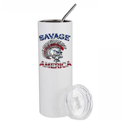 Savage America Stainless Steel Tumbler