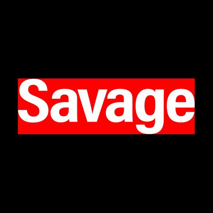 Savage Logo Baby Bodysuit