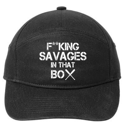 Savages In That Box 7-Panel Snapback Hat