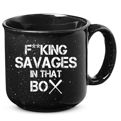 Savages In That Box 15oz Campfire Ceramic Mug