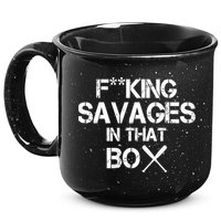 Savages In That Box 15oz Campfire Ceramic Mug