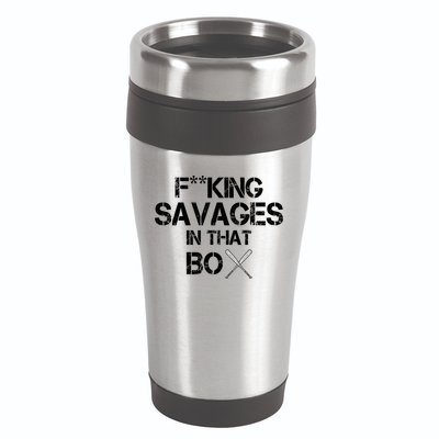 Savages In That Box 16oz Travel Tumbler