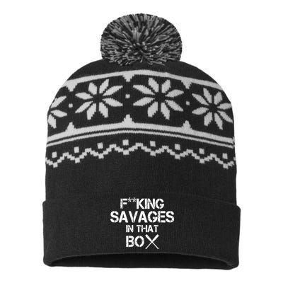 Savages In That Box USA-Made Snowflake Beanie