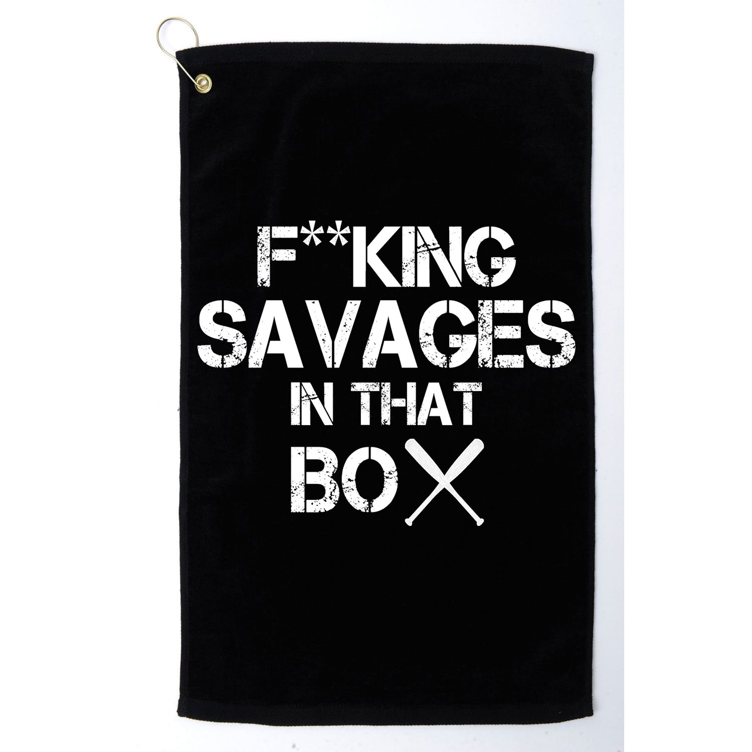 Savages In That Box Golf Towel