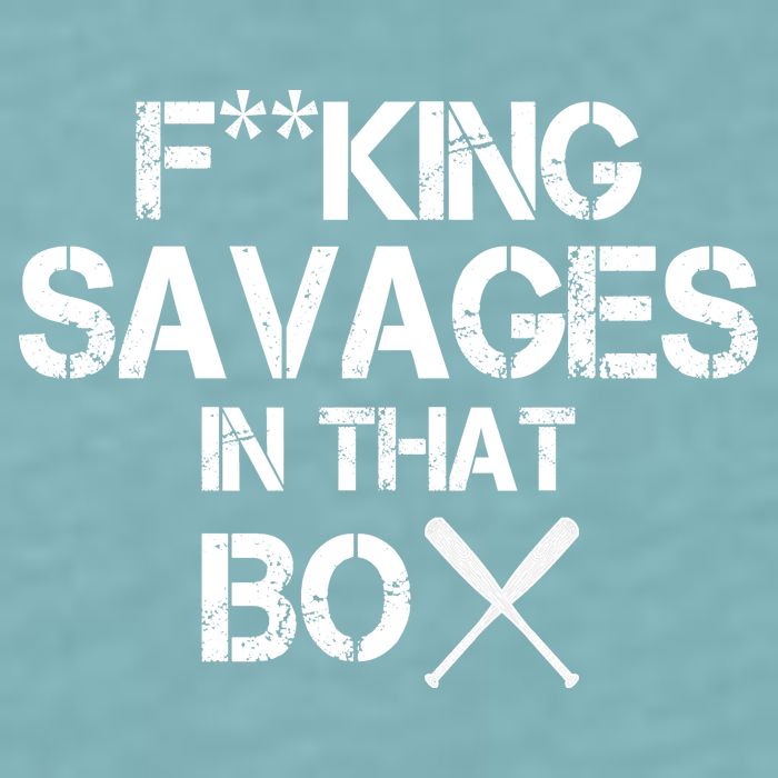 Savages In That Box Sueded Cloud Jersey T-Shirt