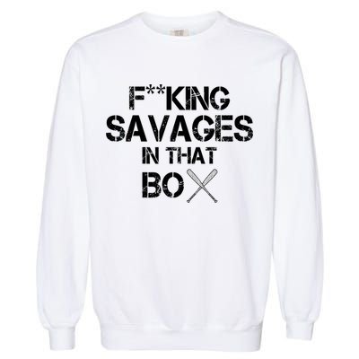 Savages In That Box Garment-Dyed Sweatshirt