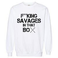 Savages In That Box Garment-Dyed Sweatshirt