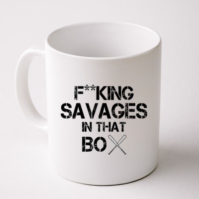 Savages In That Box Coffee Mug