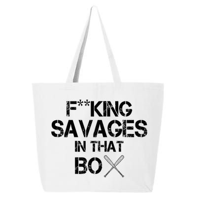 Savages In That Box 25L Jumbo Tote