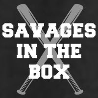 Savages In The Box Baseball Bats Tumbler