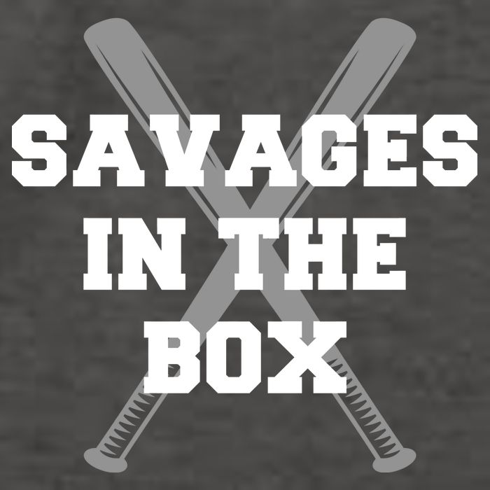 Savages In The Box Baseball Bats Vector Backpack