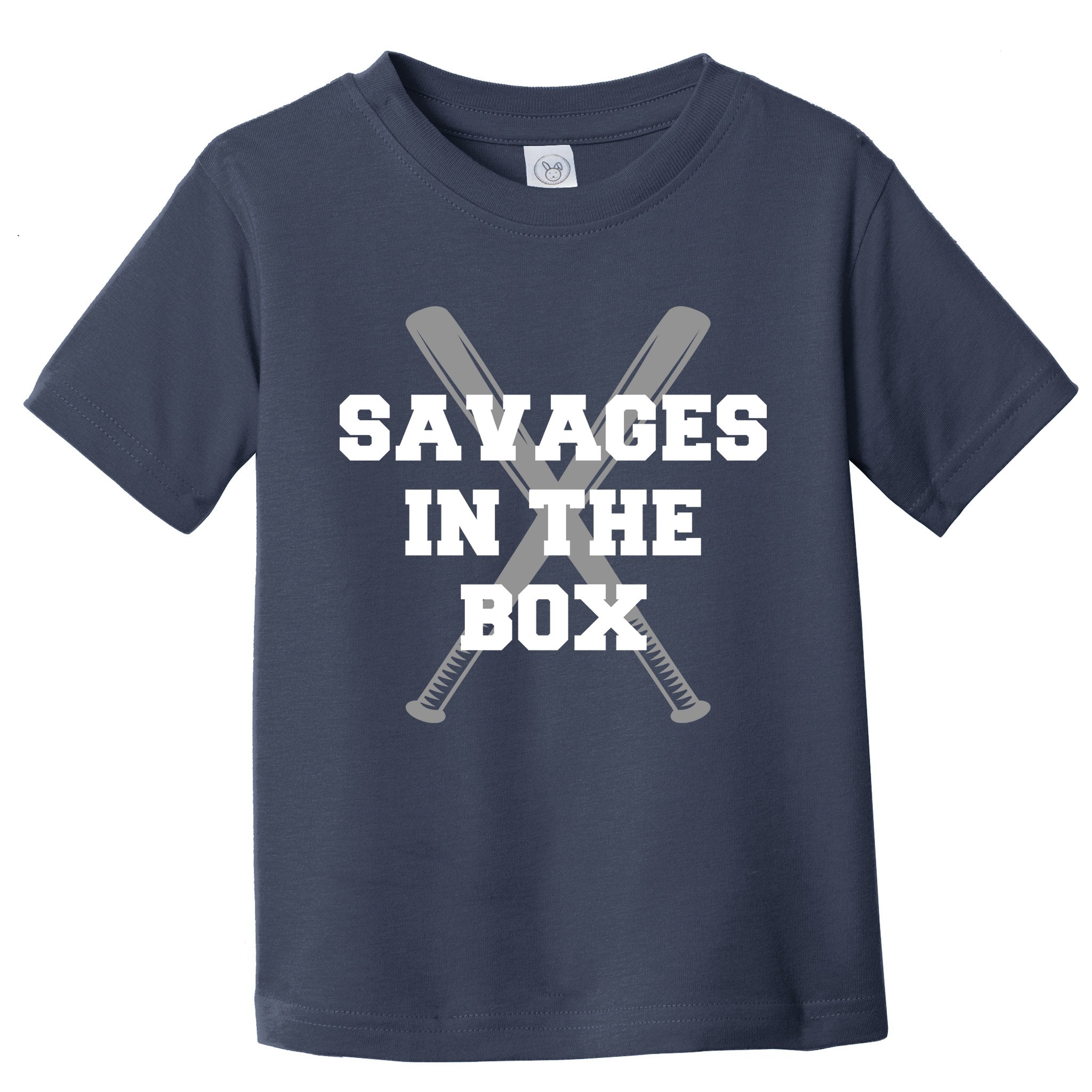 Savages In The Box Baseball Bats Toddler T-Shirt