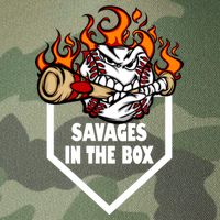 Savages In The Box Baseball Graphic Legacy Tie Dye Trucker Hat