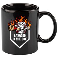 Savages In The Box Baseball Graphic 11oz C Handle Ceramic Mug
