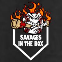 Savages In The Box Baseball Graphic 11oz C Handle Ceramic Mug