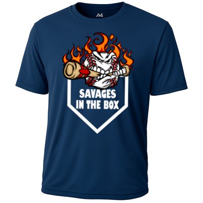 Savages In The Box Baseball Graphic Performance Shirt
