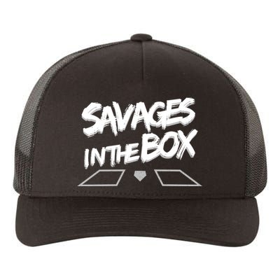 Savages in The Box New York baseball Yupoong Adult 5-Panel Trucker Hat