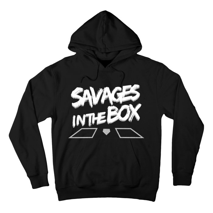 Savages in The Box New York baseball Hoodie