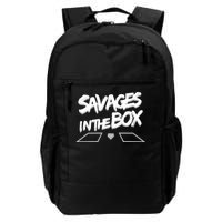 Savages in The Box New York baseball Daily Commute Backpack