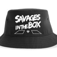 Savages in The Box New York baseball Sustainable Bucket Hat