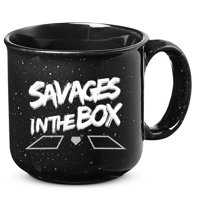 Savages in The Box New York baseball 15oz Campfire Ceramic Mug
