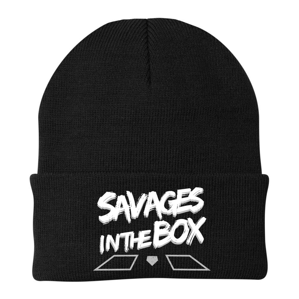Savages in The Box New York baseball Beanie
