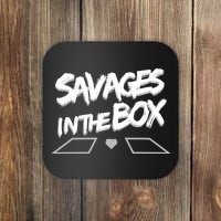 Savages in The Box New York baseball Coaster