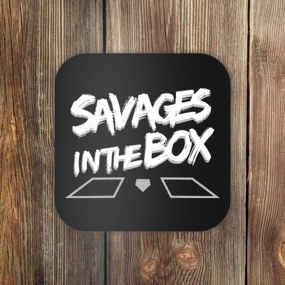 Savages in The Box New York baseball Coaster