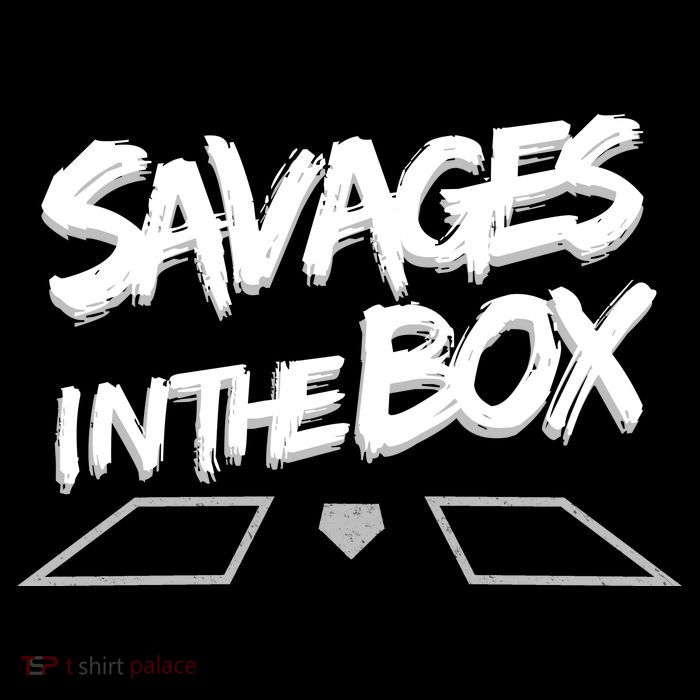 Savages in The Box New York baseball Drawstring Bag