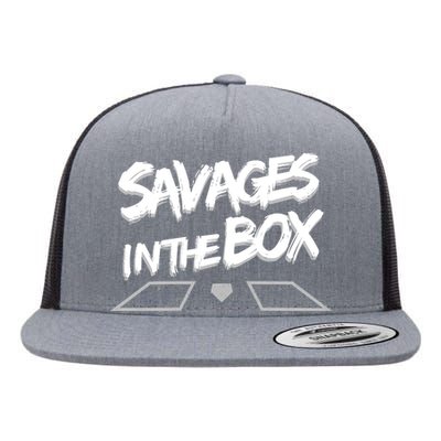 Savages in The Box New York baseball Flat Bill Trucker Hat