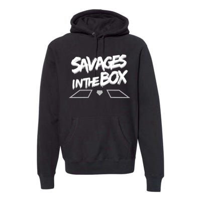 Savages in The Box New York baseball Premium Hoodie