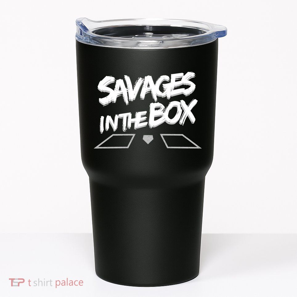 Savages in The Box New York baseball Tumbler