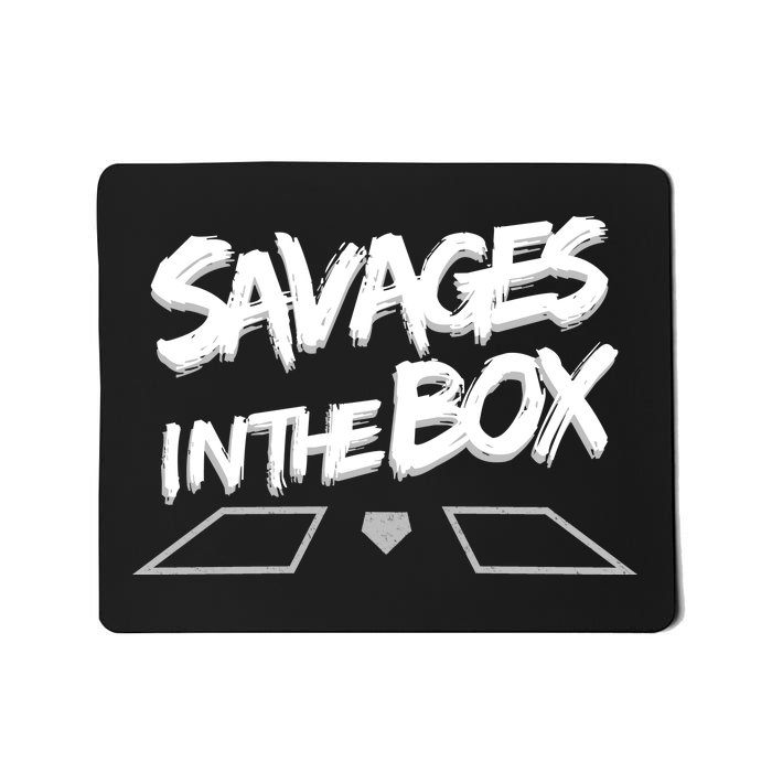 Savages in The Box New York baseball Mousepad