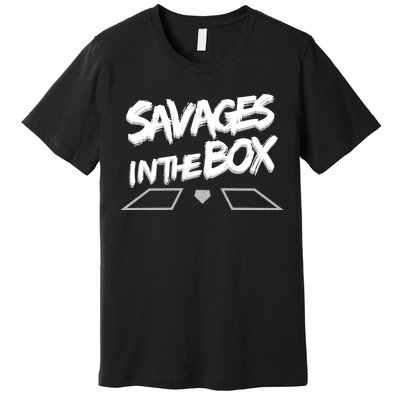 Savages in The Box New York baseball Premium T-Shirt