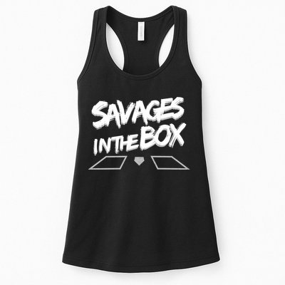 Savages in The Box New York baseball Womens Tank Top